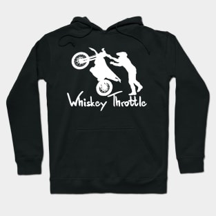 Whiskey Throttle White Hoodie